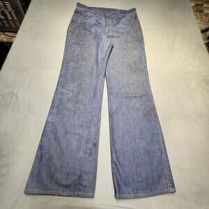 Vintage Red Kap Jeans Mens 32x32 Blue Straight Leg Denim Workwear